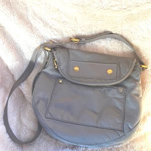 Marc by Marc Jacobs gray nylon tote bag. Gently used. Can be crossbody.